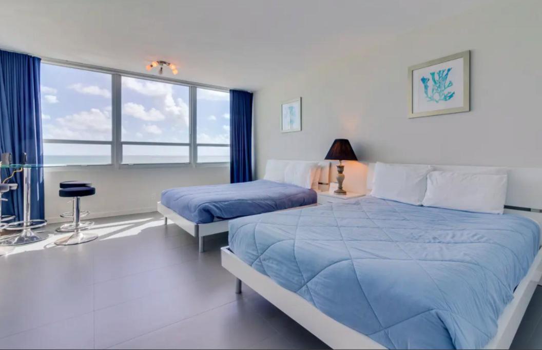 מיאמי ביץ' Castle 835 Oceanview Studio On Beach With Pool, Gym, Bars, And Free Parking מראה חיצוני תמונה