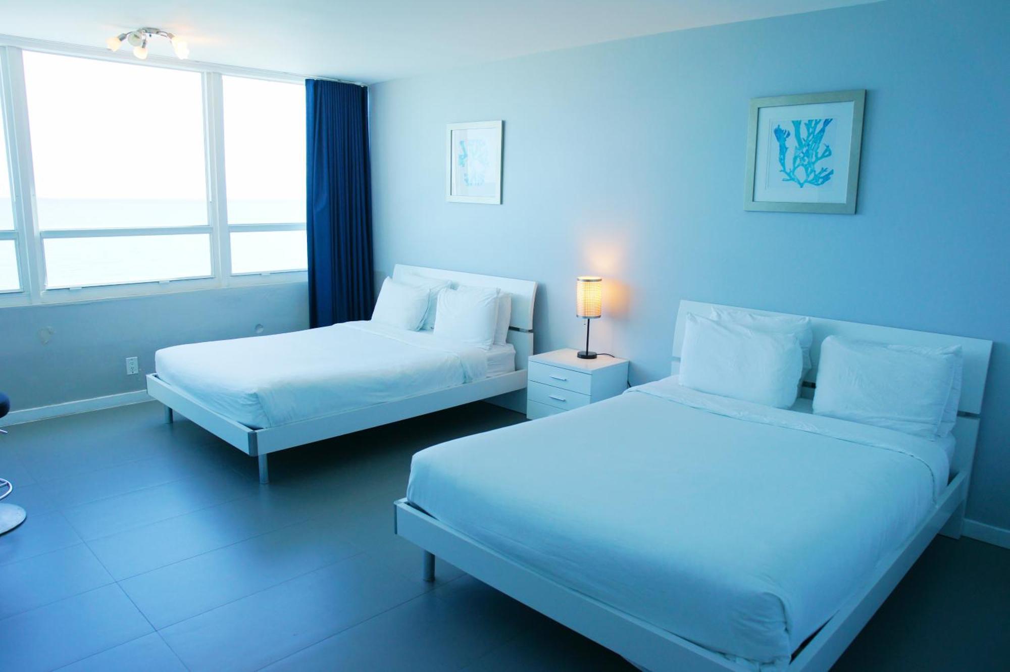 מיאמי ביץ' Castle 835 Oceanview Studio On Beach With Pool, Gym, Bars, And Free Parking מראה חיצוני תמונה